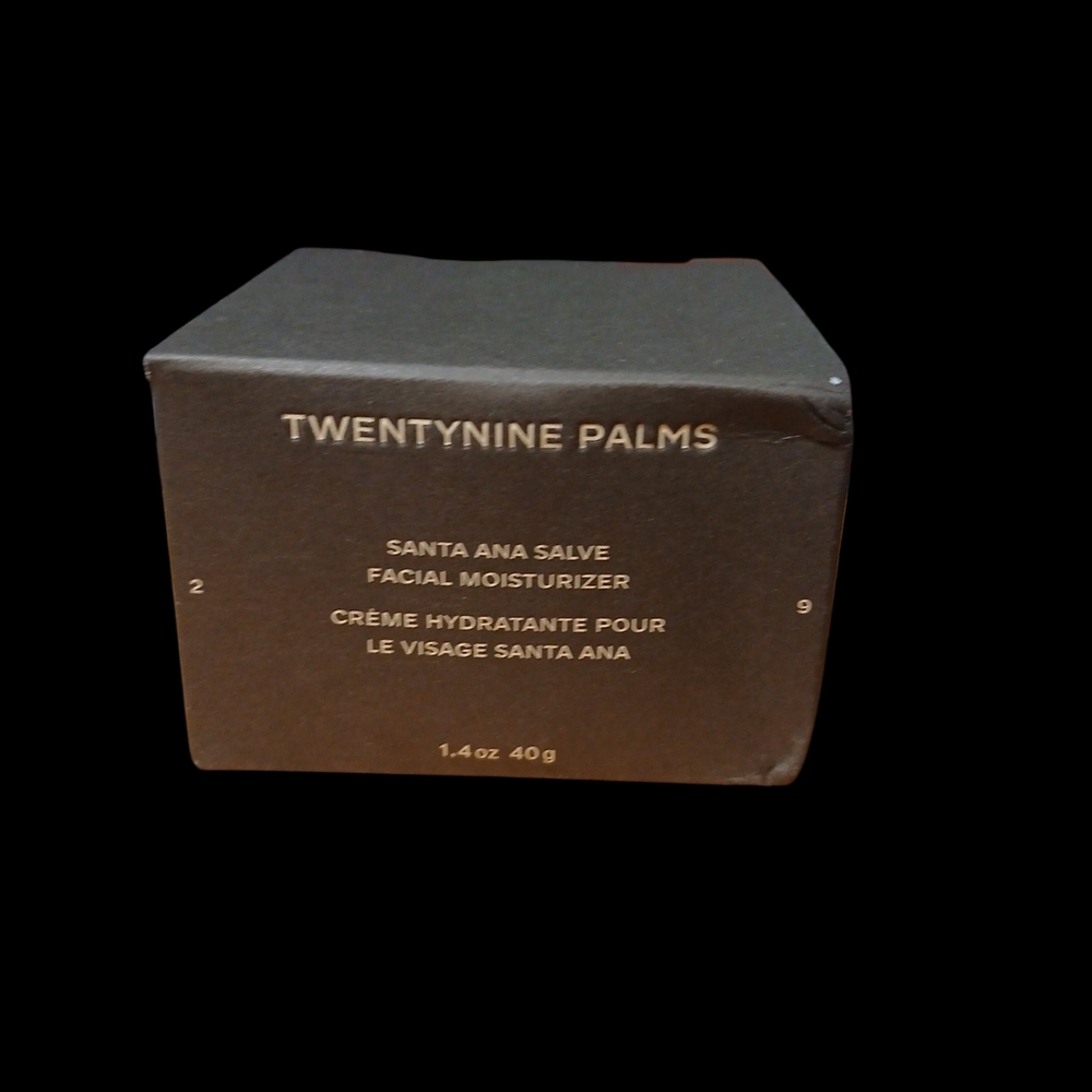 Twentynine Palms Facial Moisturizer - Black